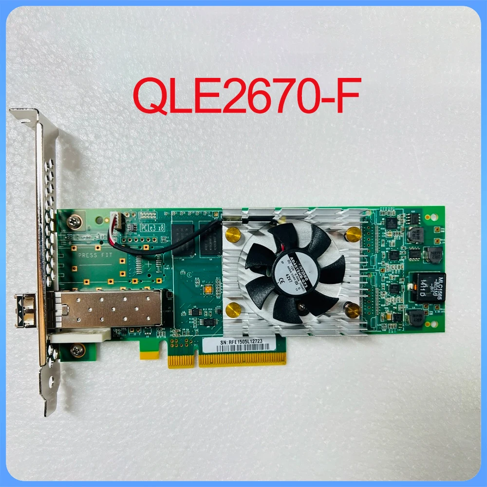 

For QLOGIC QLE2670 QLE2672 QLE2670-F 16GB single-port HBA fibre channel card