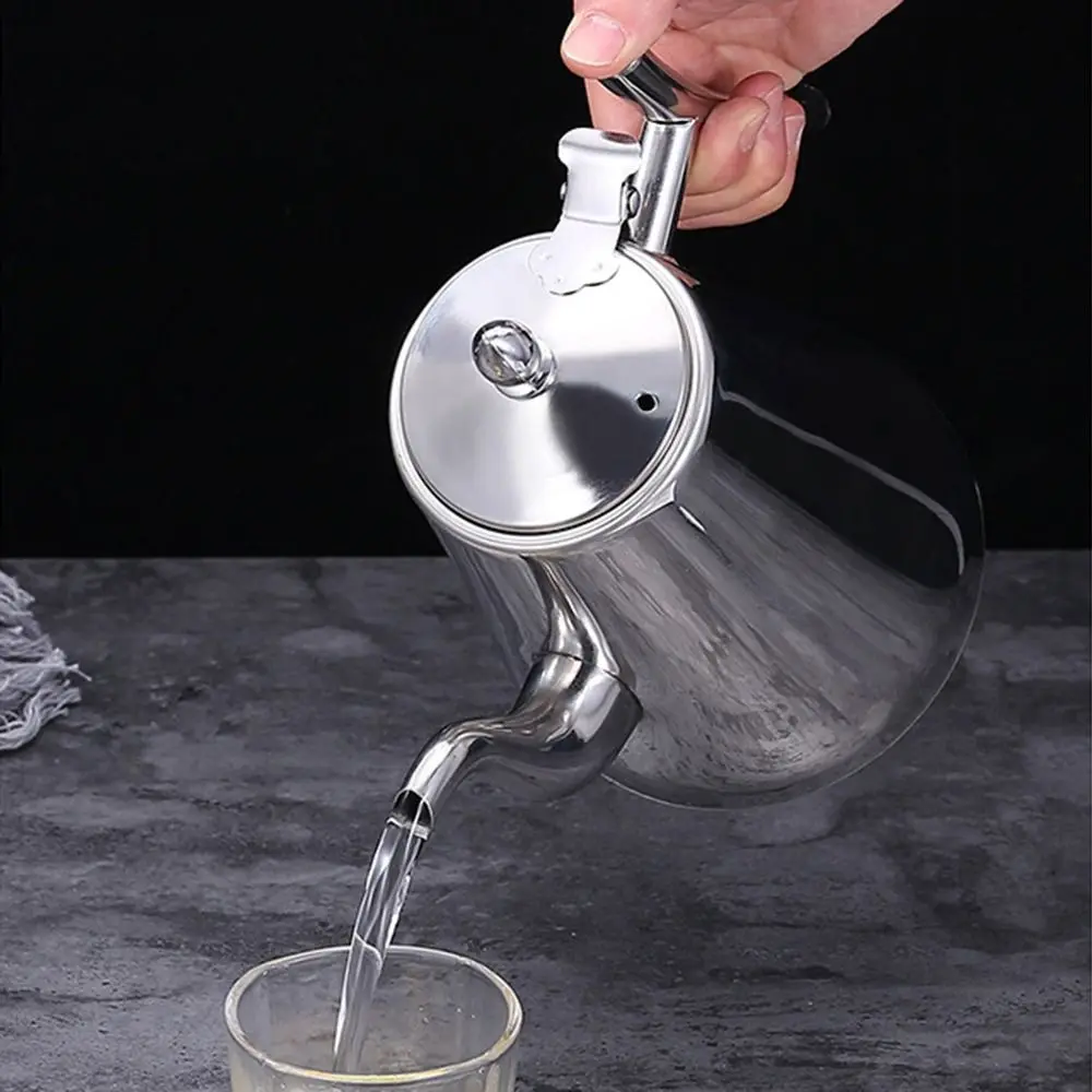 Removable Tea Pot With Filter Thickened with Lid Stainless Steel Teapot 1L/1.5L/2L Anti-scald Coffee Kettle Hotel Use view 2