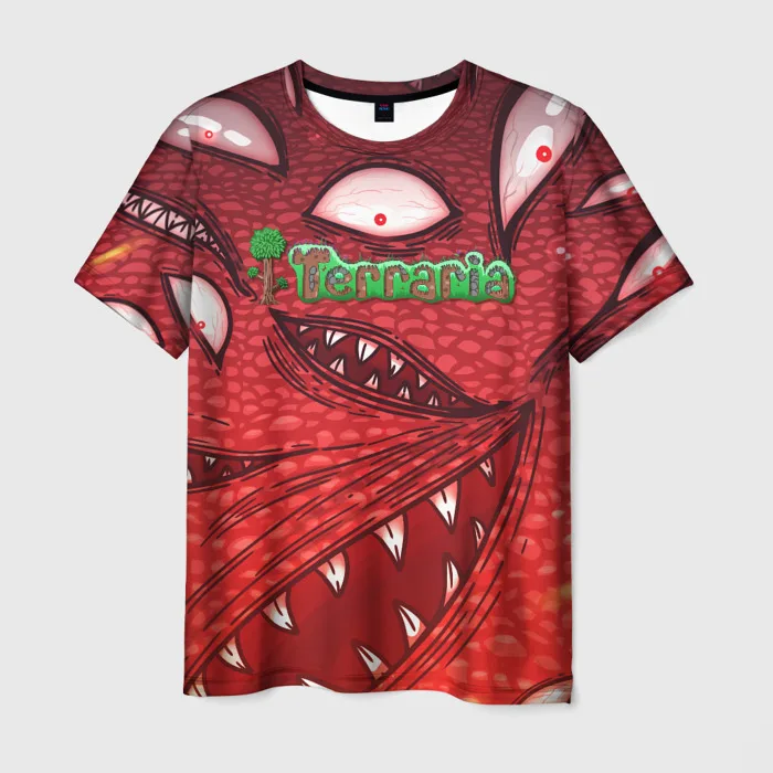 Popular Classic Games Terraria T-shirt Male 3D Printed Men Women Short Sleeve T shirts Summer Fashion Fun Kid Tees Tops Clothing