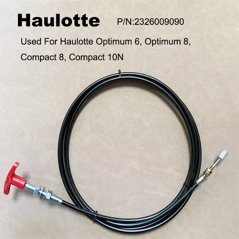 

2326009090 HA-2326009090 Emergency Lowering Cable for Haulotte Optimum 6, Optimum 8, Compact 8, Compact 10N