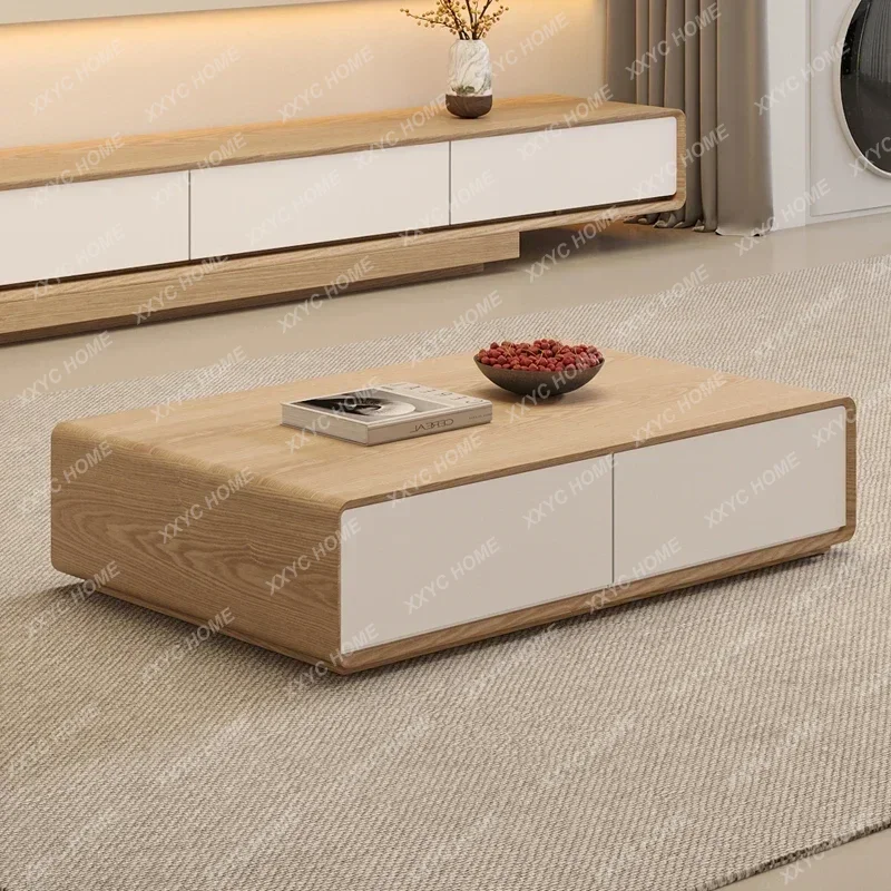 Luxury Decoration Coffee Table Modern Living Room Storage Drawers  Side Table Moving Meubles Lounge Suite Furnitu