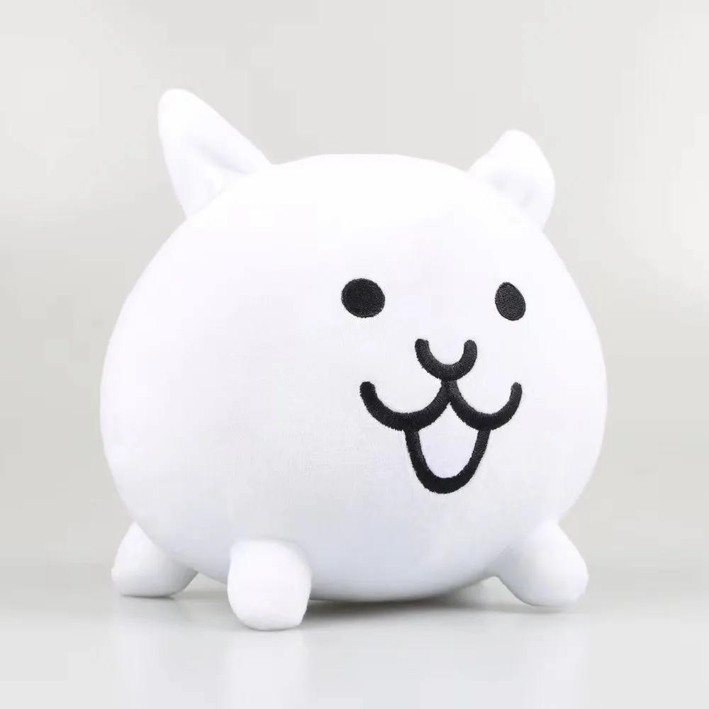 20cm The Battle Cats Plush Toy Neko Stuffed Toy Cat Plush Doll Soft Animals Cute Cartoon Birthday Gifts for Children Home Decor
