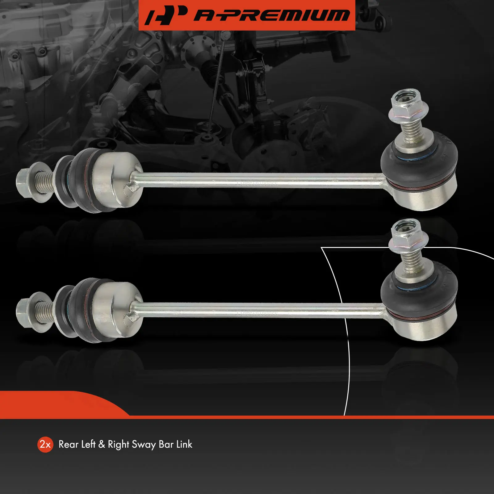 A-Premium 2x Rear Stabilizer Bar Link for BMW 745i 745Li 2002-2005 750i 750Li 2006-2008