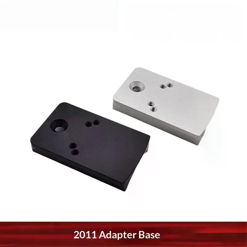 2011 RMR Compatible Metal Adapter Base Mount Plate Light Weight for Model Toy Modification Custom Projects