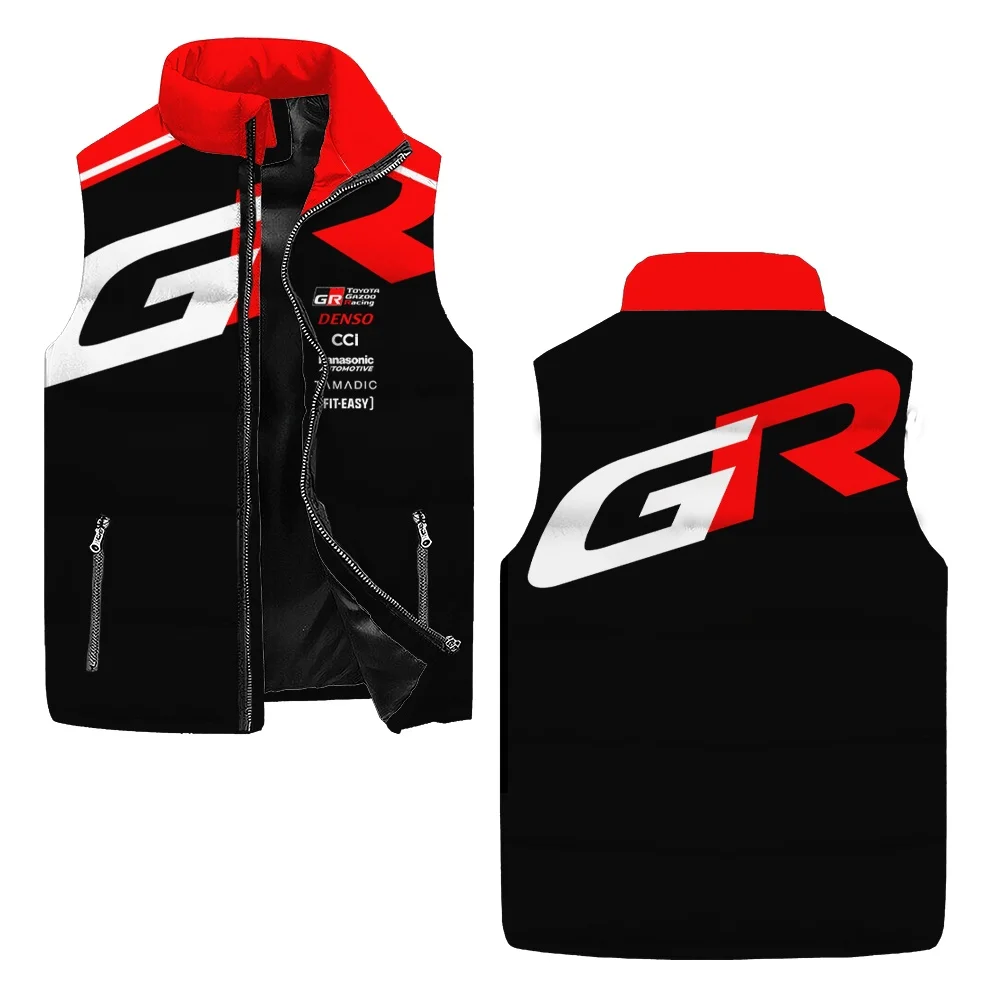 New Toyota GR Gazoo Racing Suit WEC Vest Jacket Unisex Waterproof Jacket Clari Racing Spring and Autumn Hooded Jacket with Zippe - Image 2