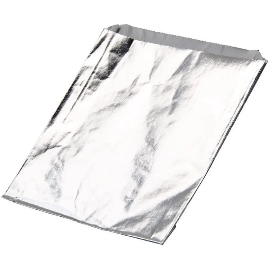 

ANGELS PEEL LOUNGE изолированные сумки из алюминиевой фольги, предварительно вырезанные обертывания из оловянной фольги для гамбургеров, бурритов, сэндвичей, хот-догов, сверхмощные, неSt