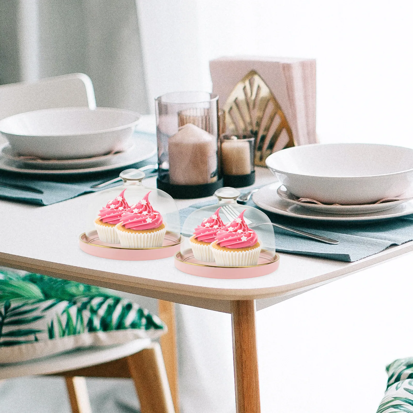 set-di-1-copri-torta-in-vetro-con-vassoio-in-ceramica-copri-alimenti-in-vetro-premium-piatto-protettivo-anti-mosche-ideale-per-torte-e-dessert-da-interno-ed-esterno