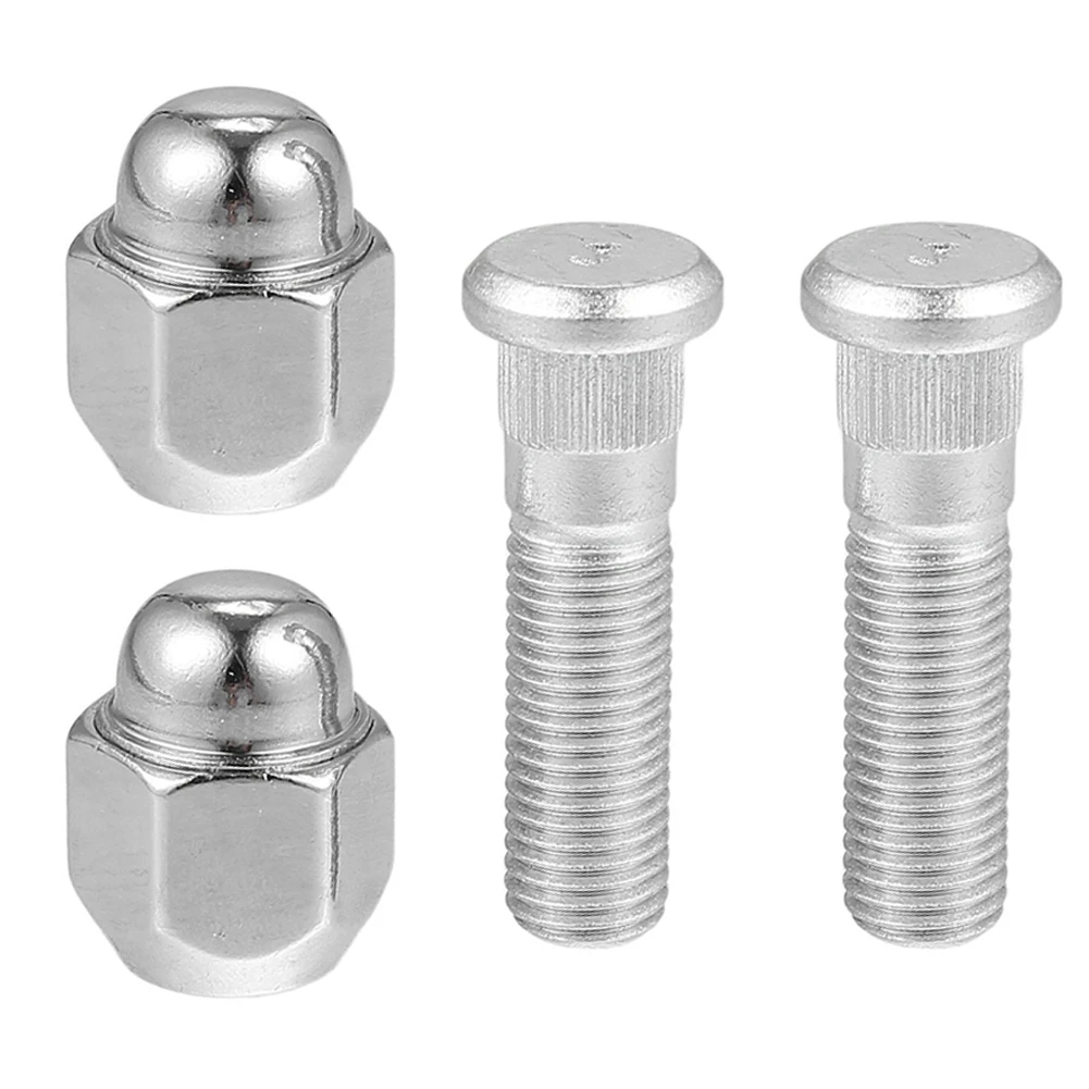 Wheel Lug Studs Wheel Stud Bolts For Vehicle Wheel Repair Silver High-quality Materials For Hyundai Elantra 01-17