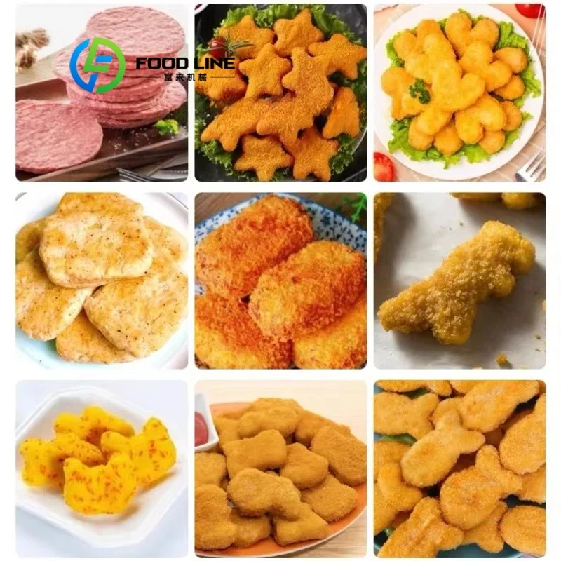 Automatic Hamburger Patty Fish Shrimp Patty Forming Machine Commercial Catering Processing Equipment Custom