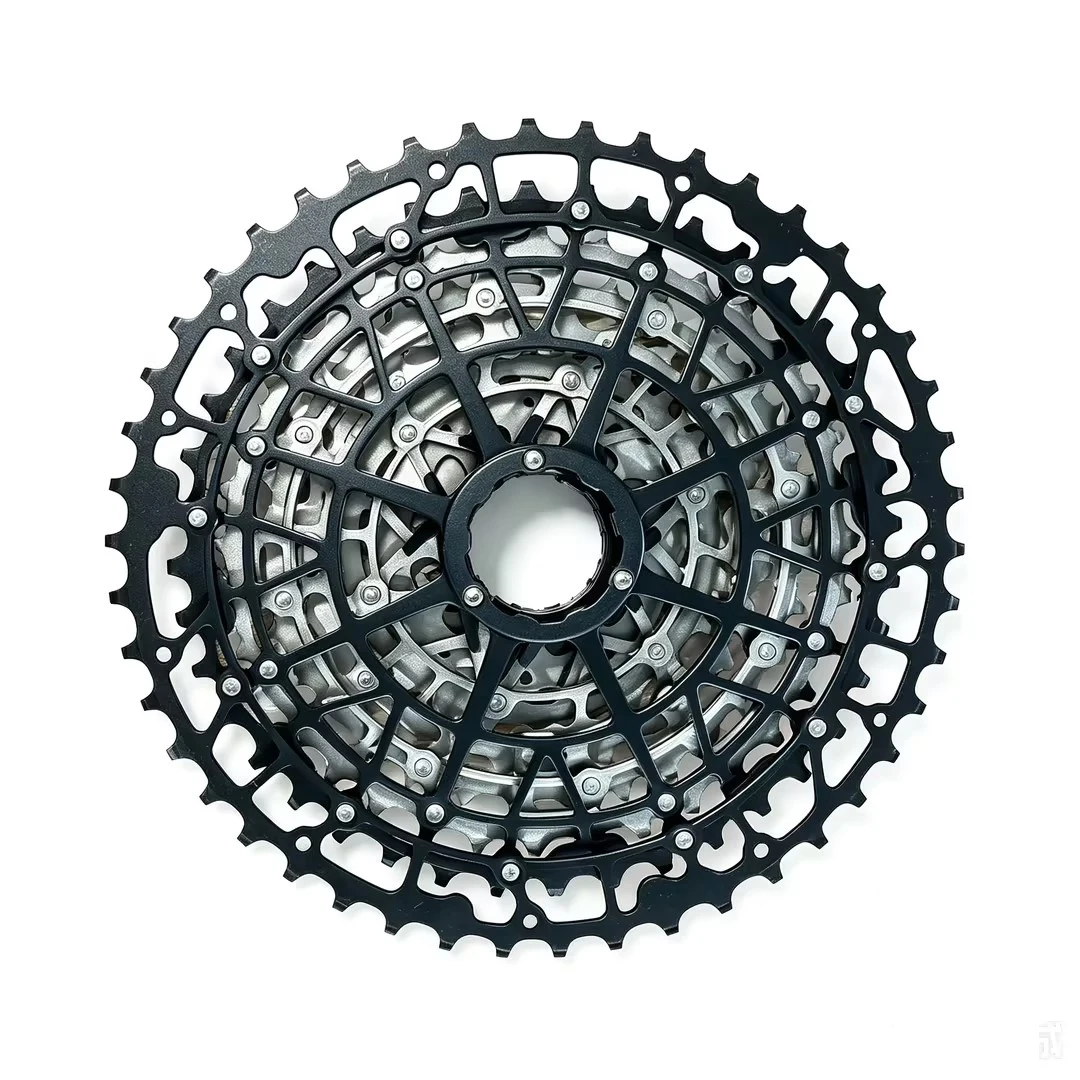 ZTTO SL 13-Gang-Kassette, komplett aus Stahl, MTB 10/11/12-Gang HG Freilauf 13S 11-46T HGR Gravel-Bike-Kettenblatt für n x g x M8100 – Detail 3