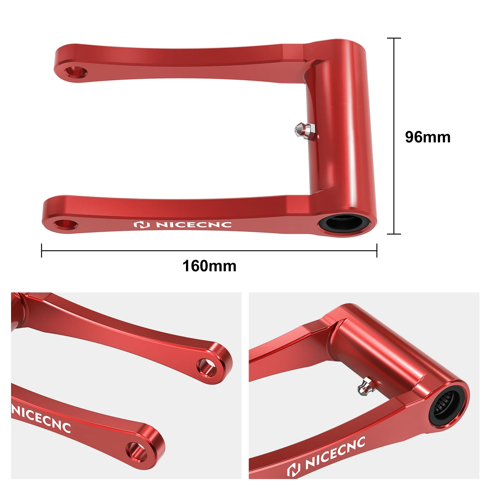 NICECNC Motorcycle 1.75 Lowering Link Kit For Honda CRF300L 2021-2025 CRF 300L /CRF300 L RALLY 2021-2025 2024 52475-K1T-E10