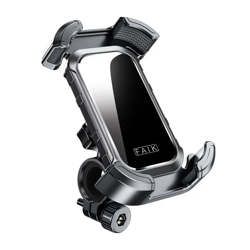 

Mobile Phone Holder for Motorcycles, Motorcycles, Bicycles and Scooters, Four-Corner Clamping, Multiple Shock-Proof Locking