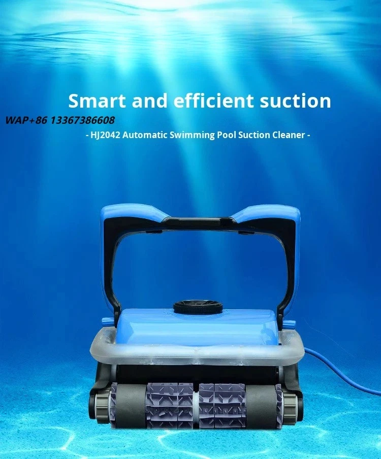 Swimming Pool Fully Automatic Wireless Underwater Cleaning Robot Vacuum Cleaner Rechargeable Battery Model