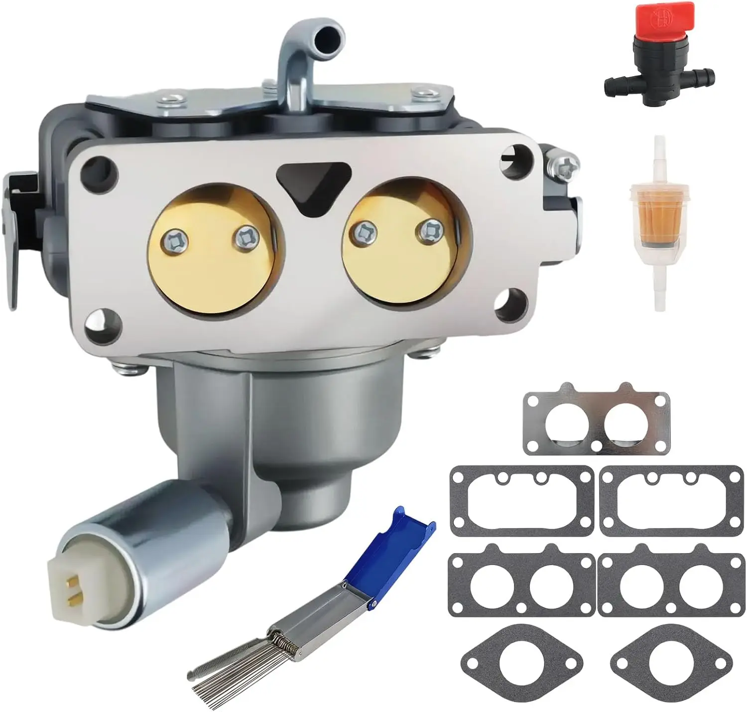 791230 Carburetor, Compatible with YTH22V46 Carburetor, for 20-25 HP 4 Cycle V-Twin Models, John Deere MIA10632 LA135 LA120
