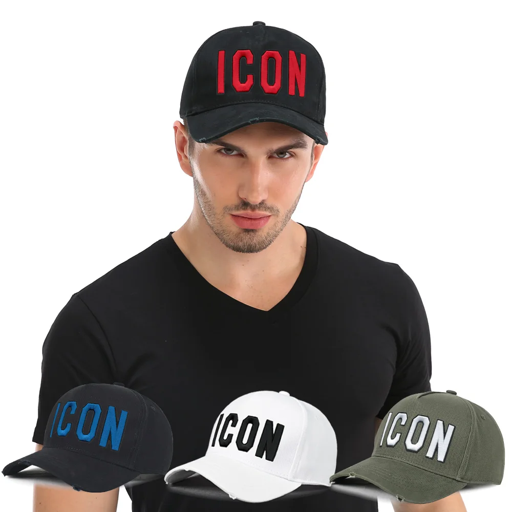 2024 DICON Brand Baseball Cap Mens Summer ICON Letter cotton Mens Women Basenall Hat Dad Casual Cap Hip Hop Cap Snapback Caps