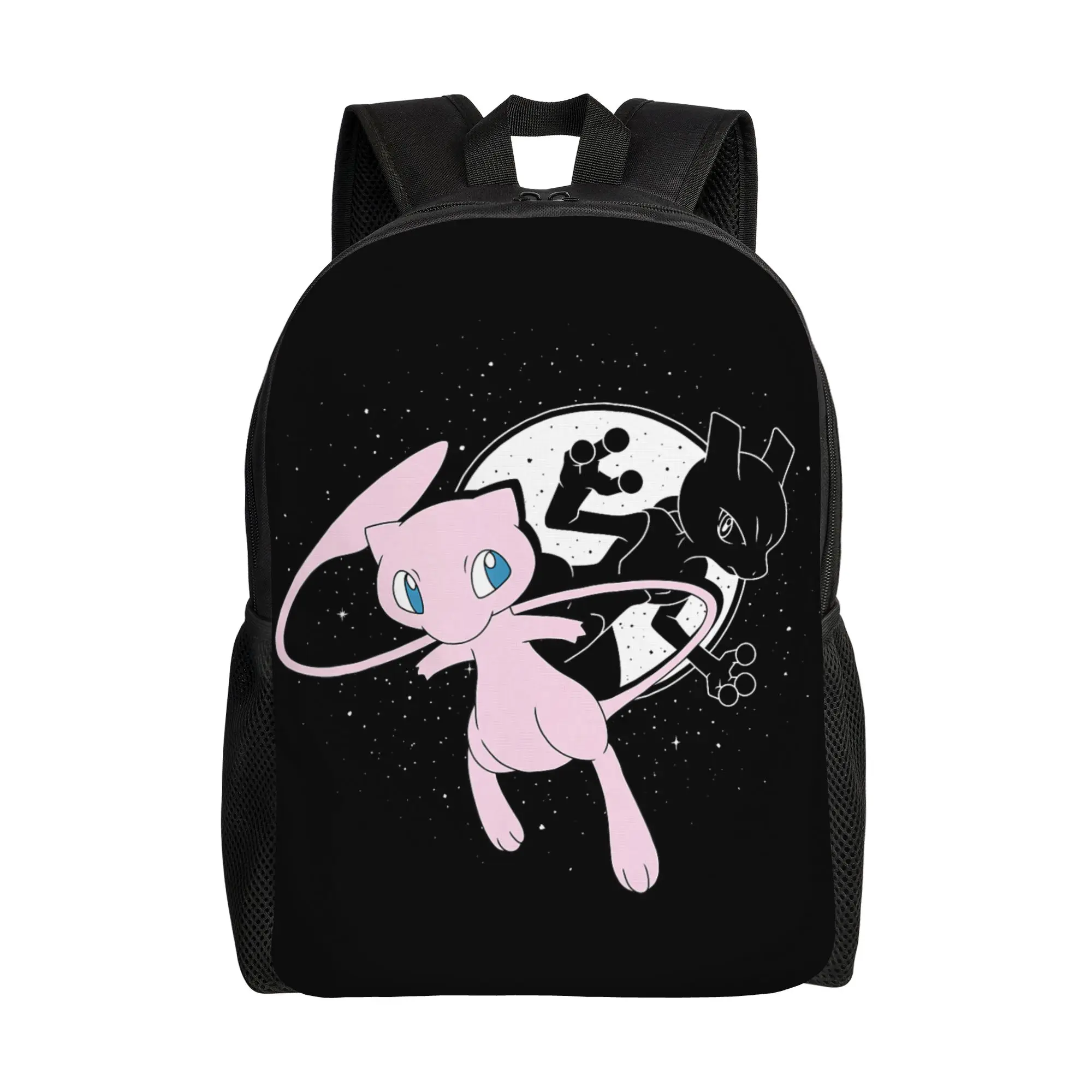 mochilas-bandai-pokemon-celestial-mew-mewtwo-moon-daypack-mochila-escolar-de-grande-capacidade