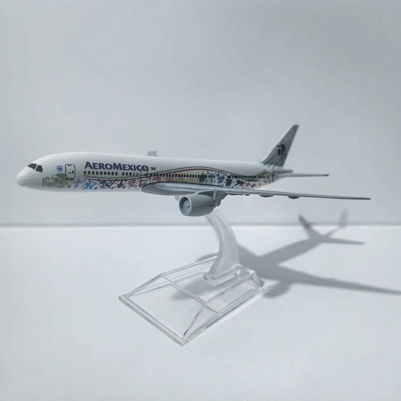 JASON TUTU Druckguss-Metall im Maßstab 1:400 Aeromexico Boeing 787 Flugzeuge Flugzeugmodell Planel Flugzeug Sammeln Sie Geschenke