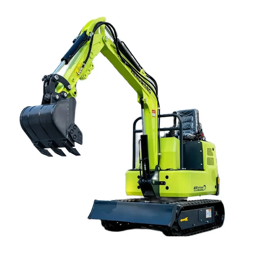 HW10-3E Electric Excavator Lithium Battery Mini Digger Environment Bagger For Home Garden Farm Machinery Equipment Customize