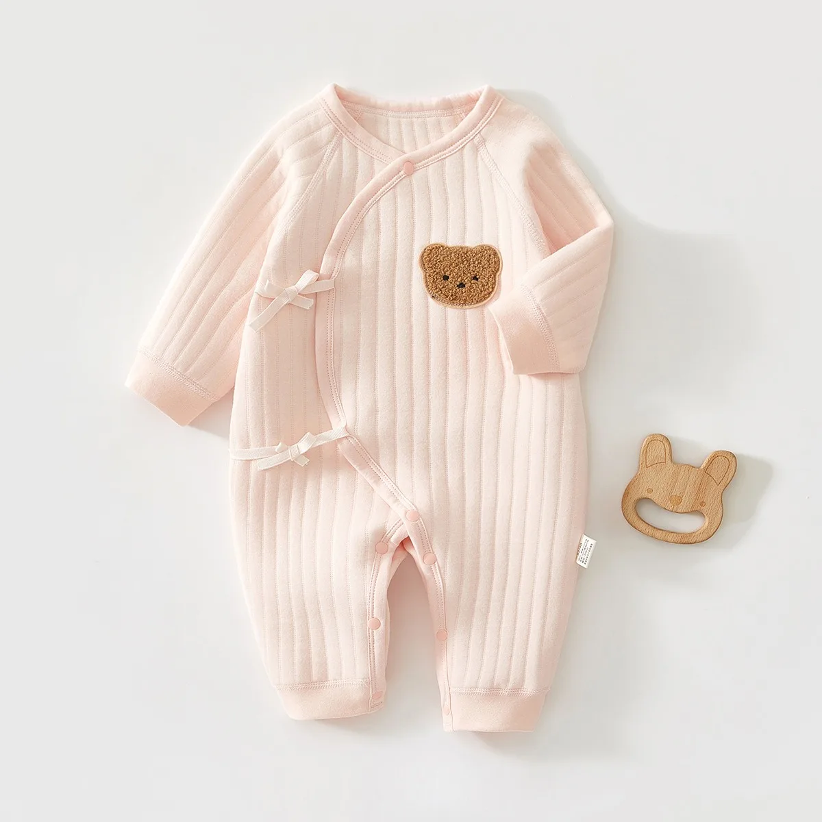 Somenie Boys Girls Bodysuit Newborn Winter Onesie Clothes Cotton Toddler Home Wear  0-6M thicken romper newborn gifts