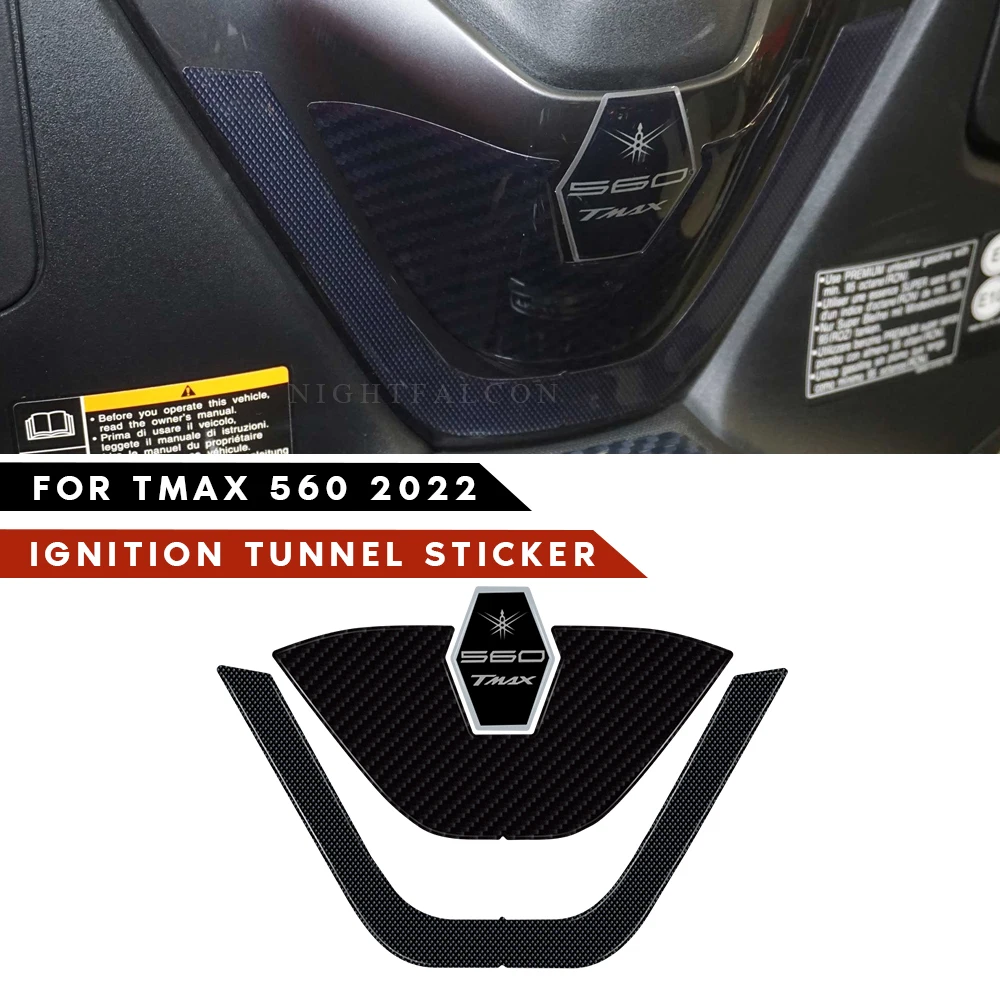 

Наклейка на Туннель зажигания для yamaha tmax 560 2022, 3D наклейки на бак, протектор масла и газа, украшение крышки