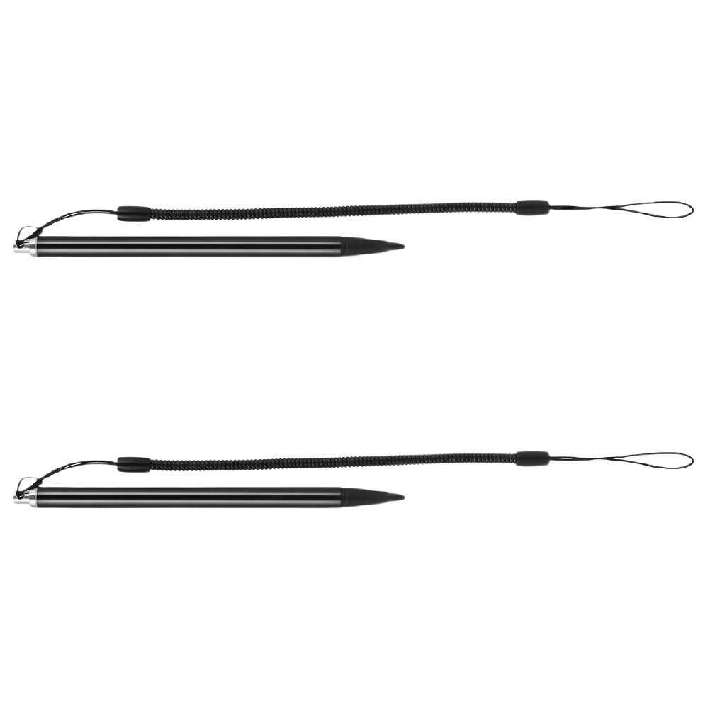 

2Pcs Resistive Stylus Pen Metal Touchscreen Stylus Accurate Anti-Loss Industrial Educational Commercial Use Tablet Pen
