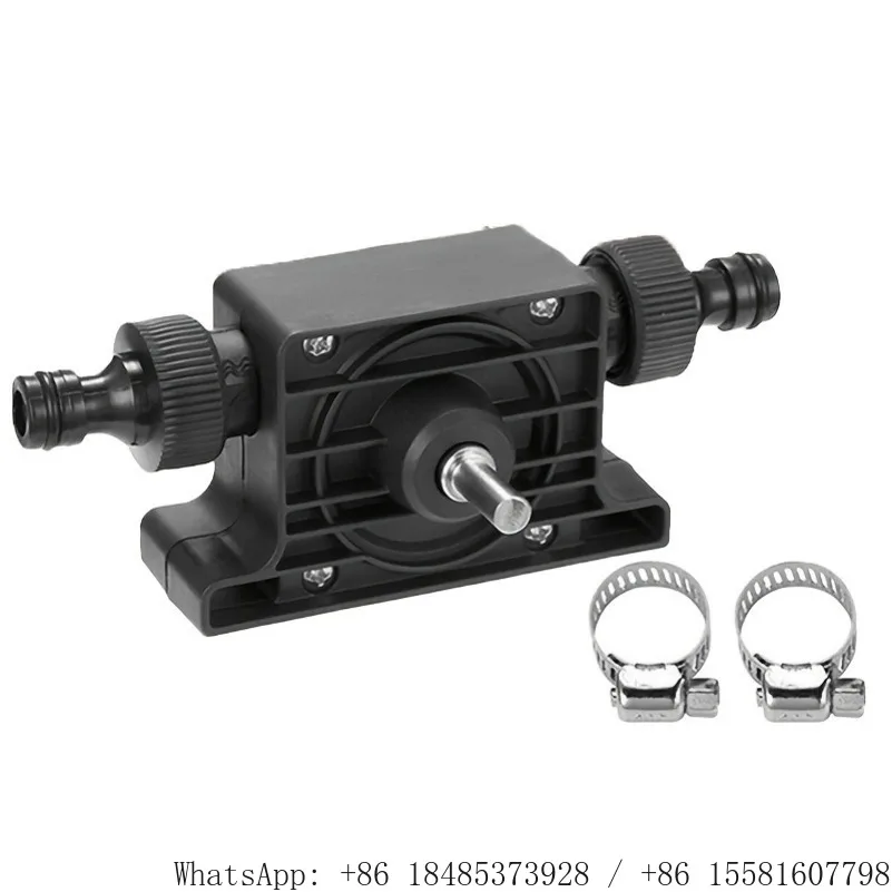 Miniature water pump, electric drill drive large flow water pump, portable