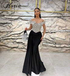 New Simple Black Cocktail Dresses With Crystals Strapless Sexy Wedding Party Dresses Elegant Vestidos Femenino Customized