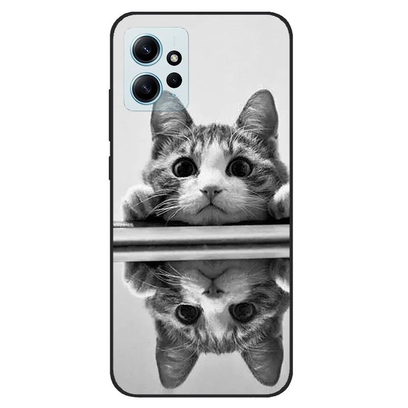 For Redmi Note 12 4G Case Silicon Back Cover Phone Case for Xiaomi Redmi Note12 4G Cases Redmi Note 12 4G 2023 Soft bumper coque