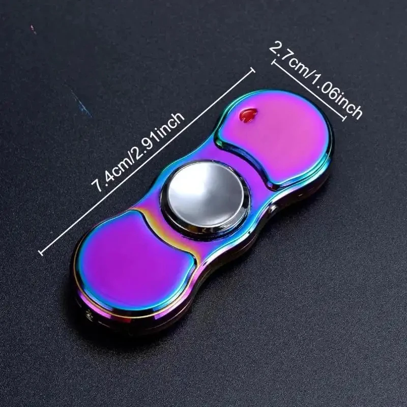 Creative Fingertip Spinning Lighter, Novel Rotatable Igniter, Perfect Holiday Gift For Daily Use (Without fuel)