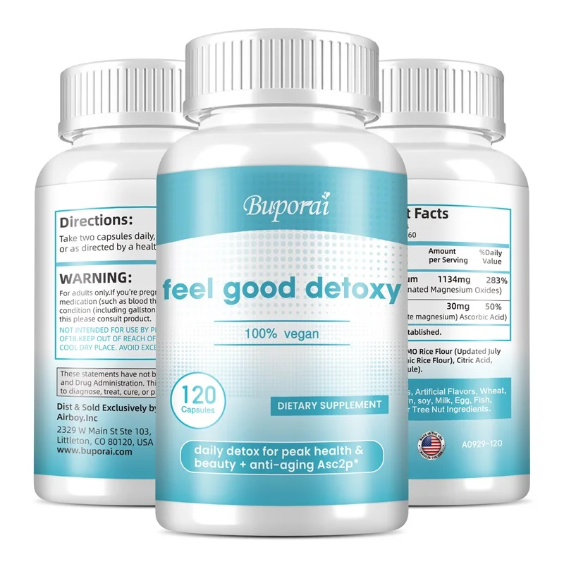 Feel Good Detoxy - Gentle Detoxification, Relieves Bloating, Promotes Digestive Health, and Improves Bowel Regularity