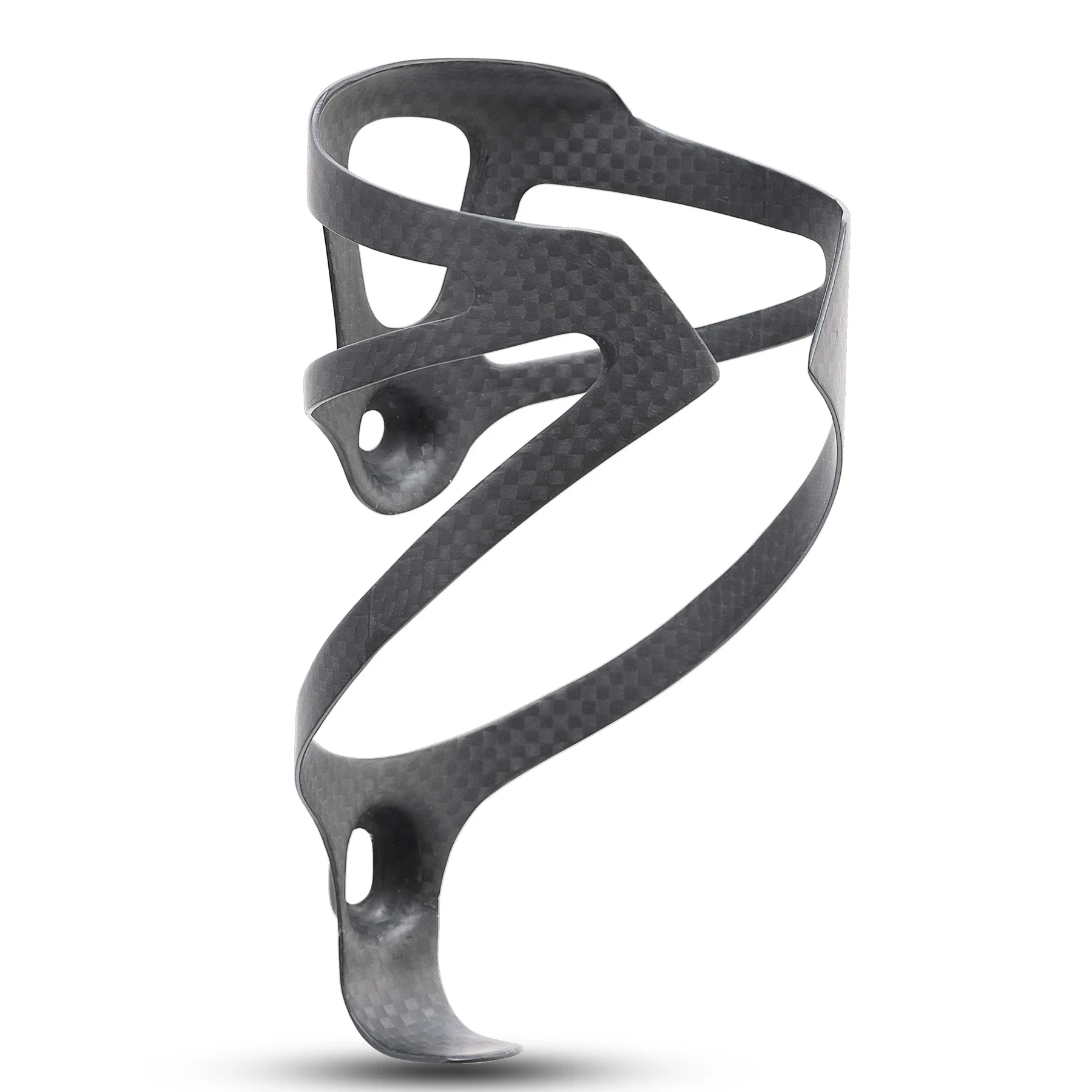 HUALONG 3K koolstofvezel fiets bidonhouder race MTB grind fiets bidonhouder kooien, matzwart, gewicht (16 ± 2 g)