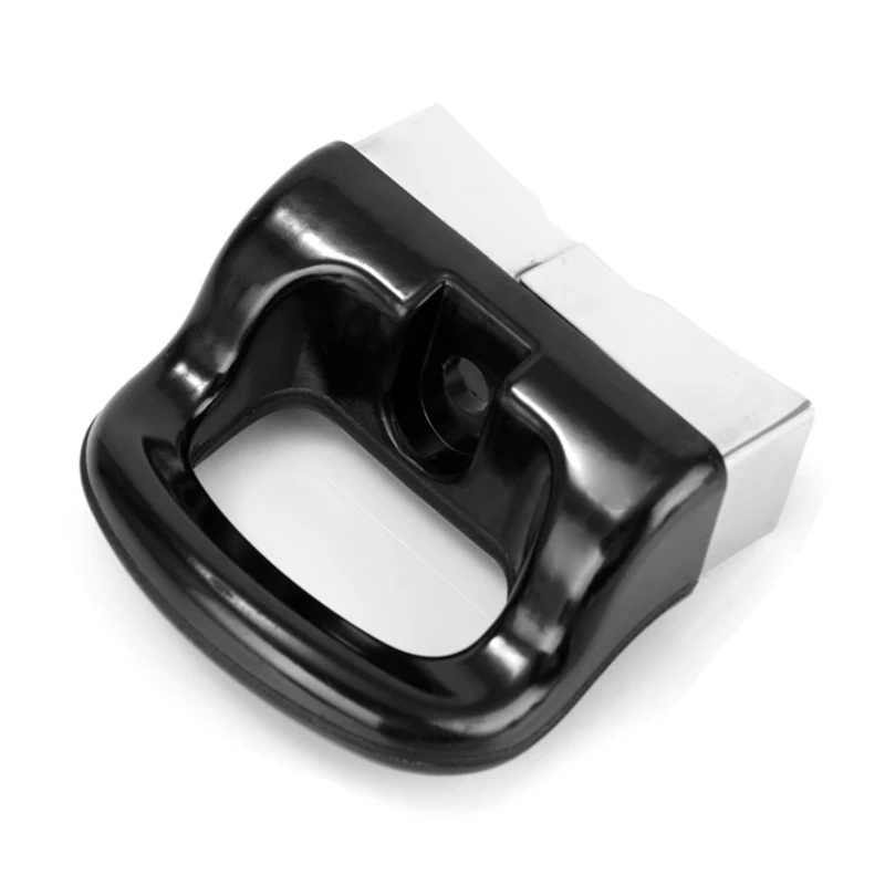 2ชิ้นมือจับหม้อกระทะด้านแรงดันหม้อหม้อหม้อหม้อทำอาหารเปลี่ยนที่จับด้านข้างสั้นที่จับหลุมเดียว