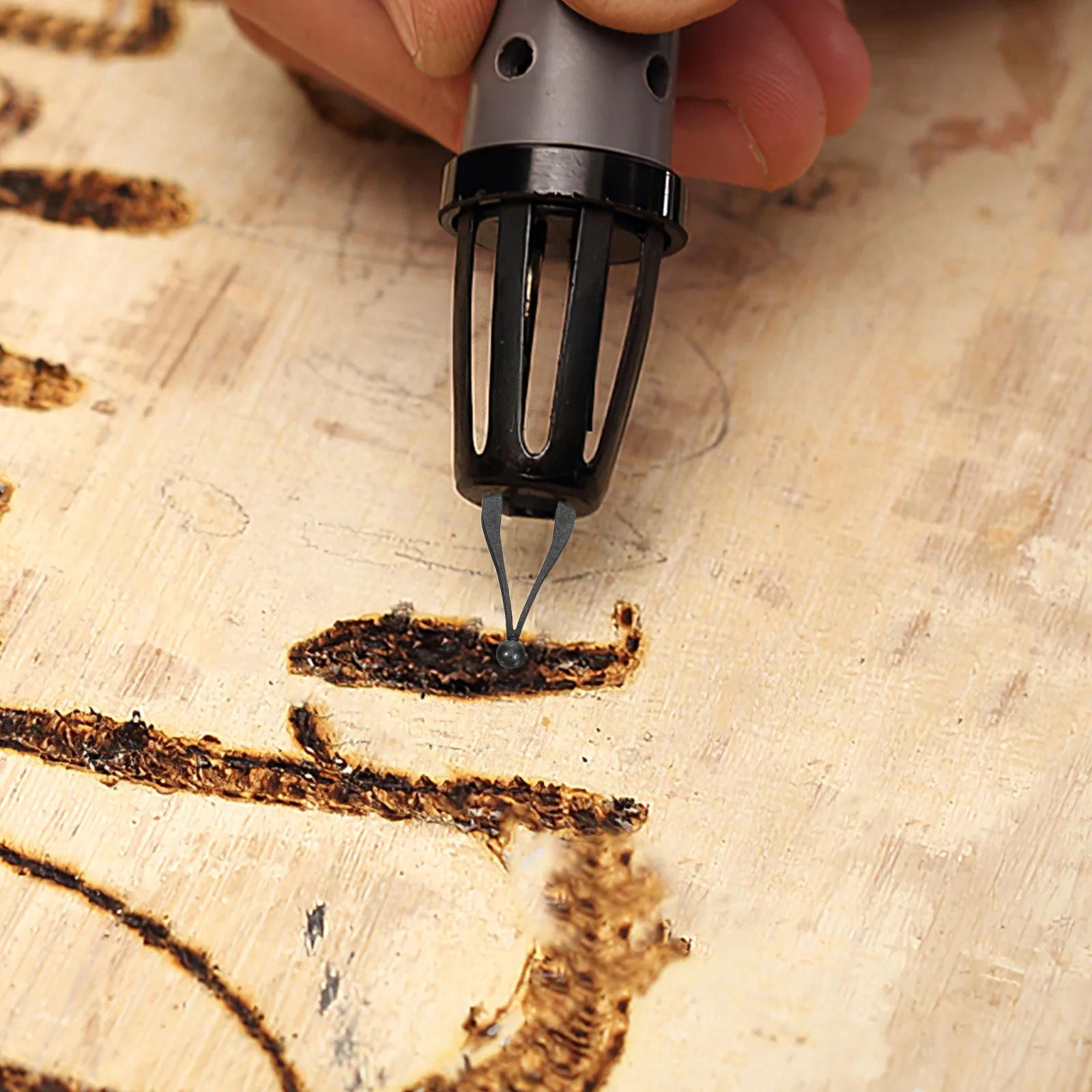 

Pyrography Pen Tip Replacement Professional Electric Wood Burning Pen Heads Quick Heating Multi-Functional Tips for Engraving