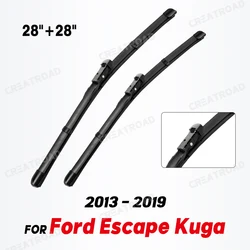 Wiper LHD Front Wiper Blades For Ford Escape Kuga 2013 - 2019 Windshield Windscreen Window Car Rain Brush 28