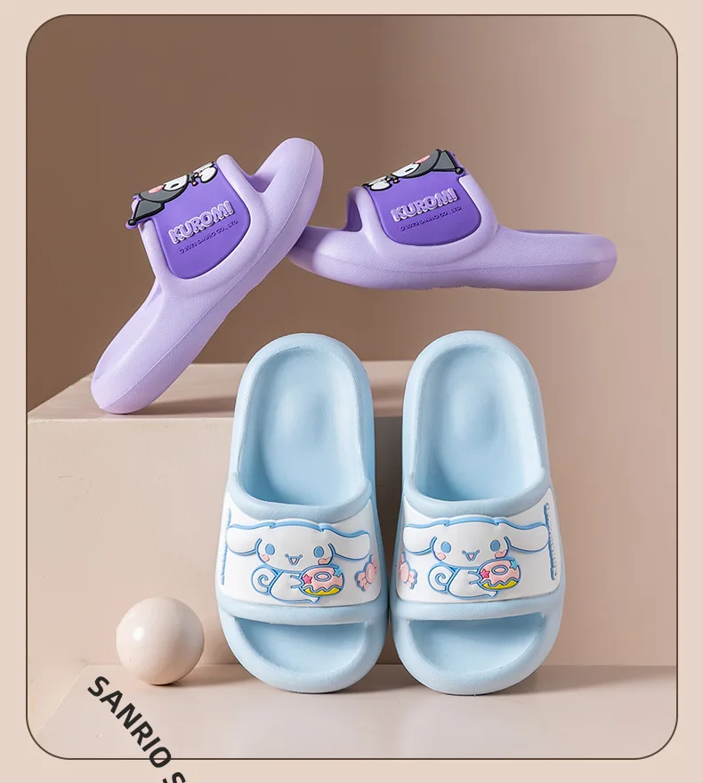 Sommer-Cartoon-Hausschuhe, Unisex Weiche Sohle Rutschfeste Langlebige Innen-Sandalen, Niedliche Gemütliche Hausschuhe für Alle Altersgruppen – Detail 6