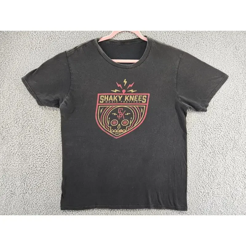 Shaky Knees Music Festival T Shirt Mens L Brown 2017 Lcd Soundsystem The Xx