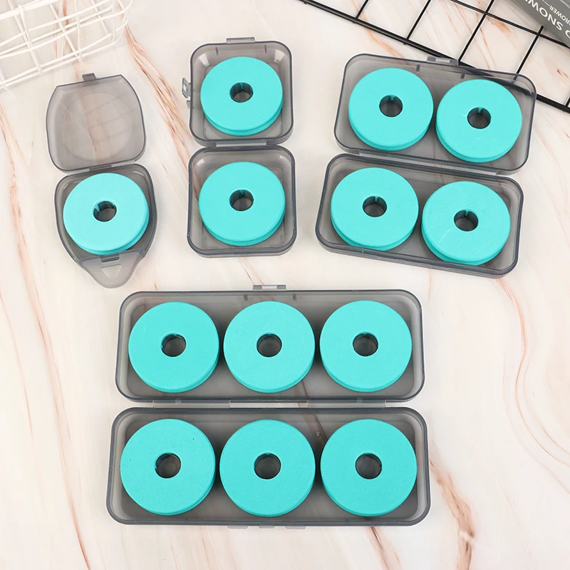 

HMA89-Foam Spools Line Box Winding Board Fishline Shaft Bobbin Spools Tackle Box Lines Shaft Assembly Box Fishing Accessory