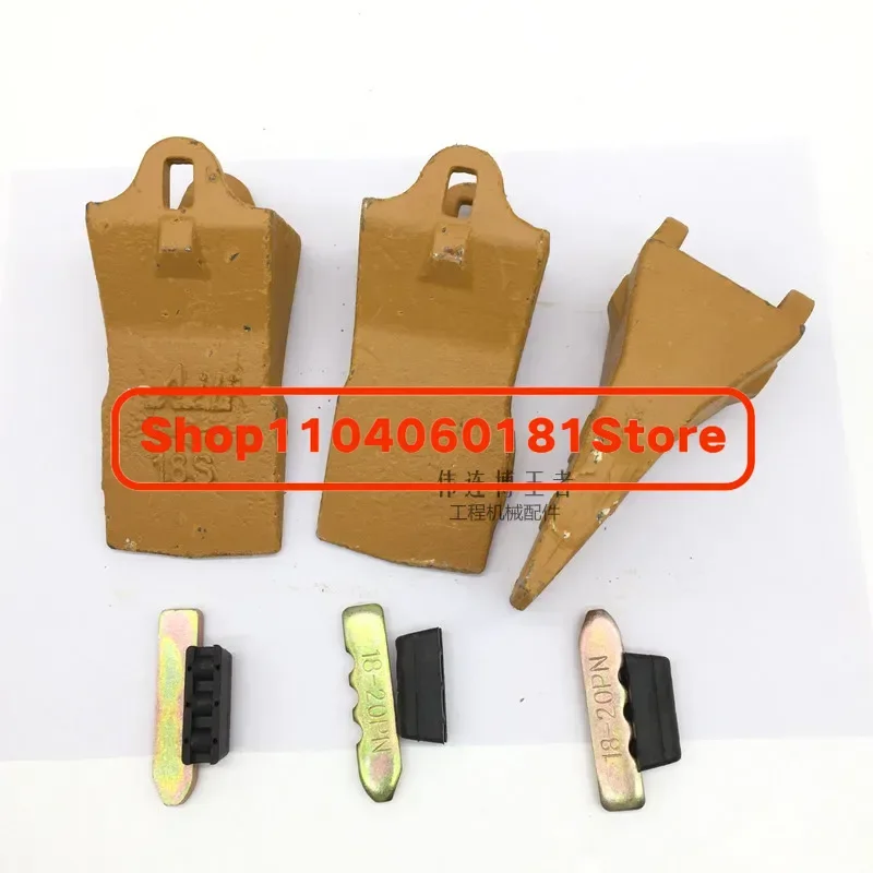 

Детали экскаватора для Yangma 17 Kubota 15/20/25/30 Ishikawa IHI Мини-микроведро Зубной экскаватор Экскаваты Зубья ковша 18S