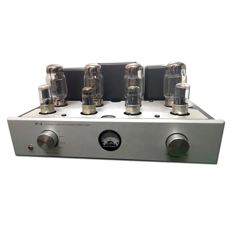 

6L6G HIFI tube amplifier pure electronic tube push-pull BT lossless playback high-fidelity amplifier