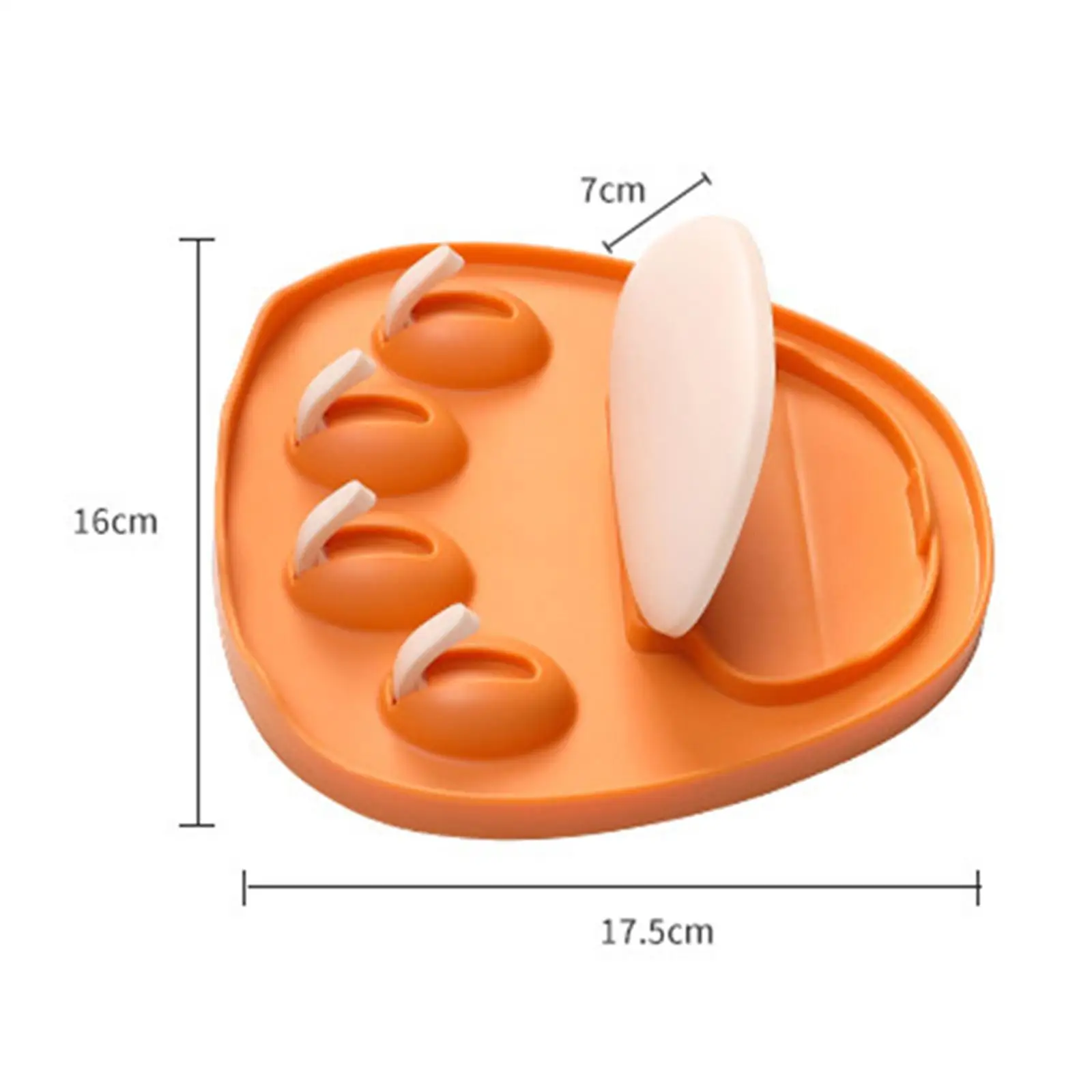 Spoon Rest and Pot Lid Holder for Kitchen Counter Cat Paw Design PP Utensil Rack Stand Heat Resistant Cooking Tool Organizer