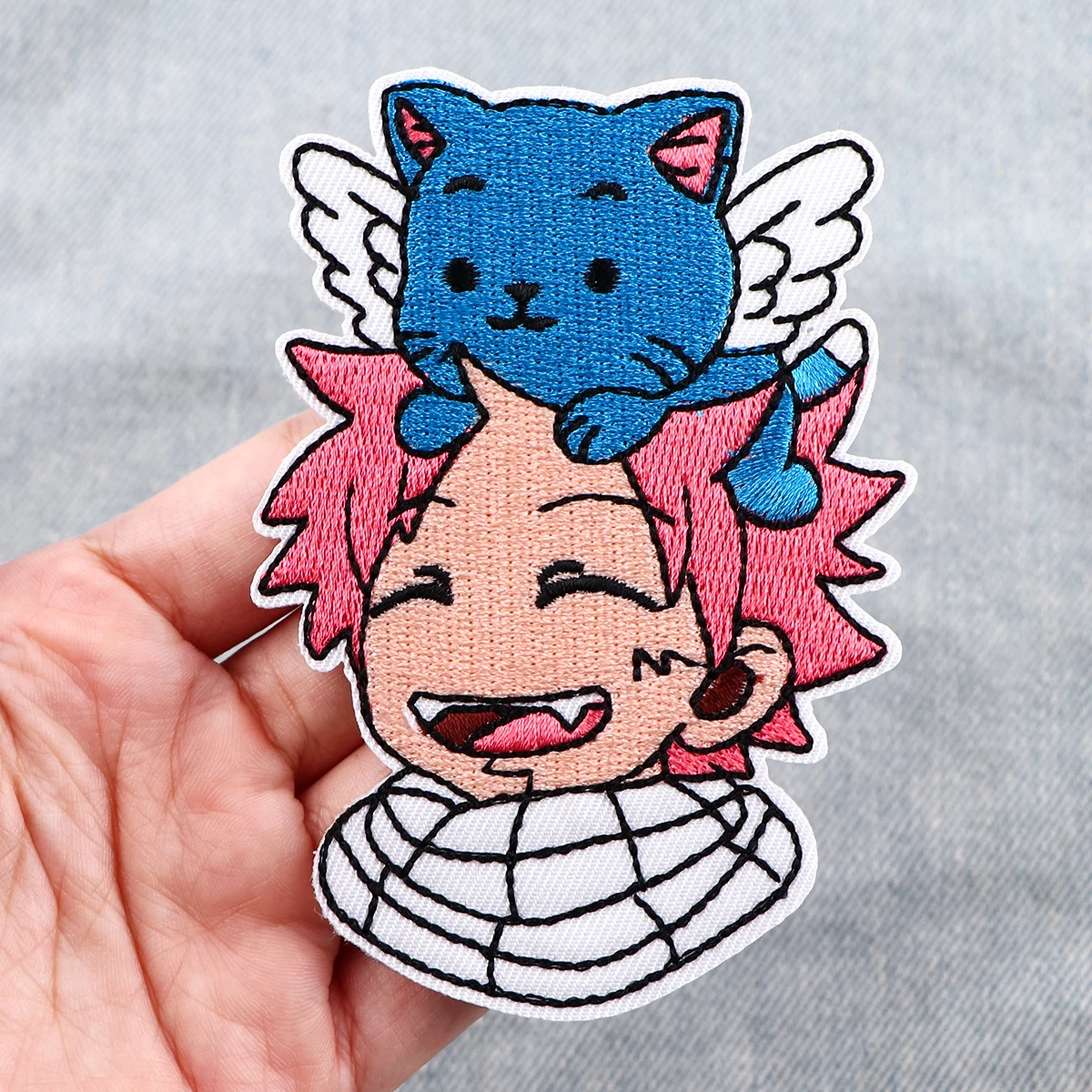 Anime Devil Fruit Iron On Patches Manga Badge For Backpack Clothing Embroidered Patches Toys view 2