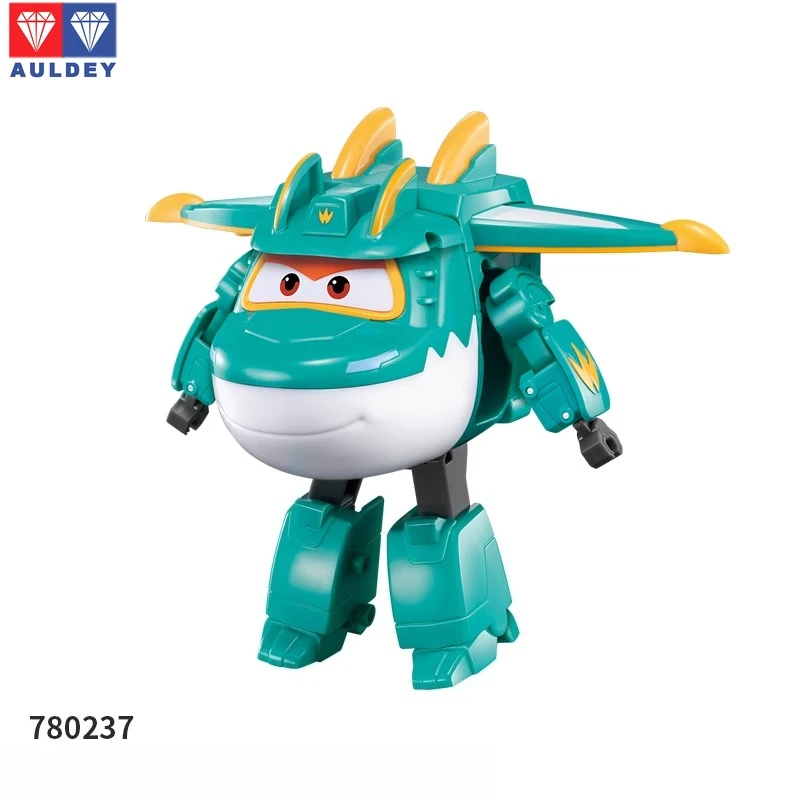 Auldey Super Wings Jett Dizzy Golden Boy Tino Traver Marty Taki Tiki Sally Robot Transformable con Hangar Playset juguete para niños