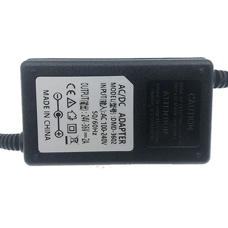 Regulowany zasilacz AC do DC 24 V-36V 2A Adapter do zasilacza uniwersalny Adapter do wtyczki amerykańskiej 220V do 24 V V V