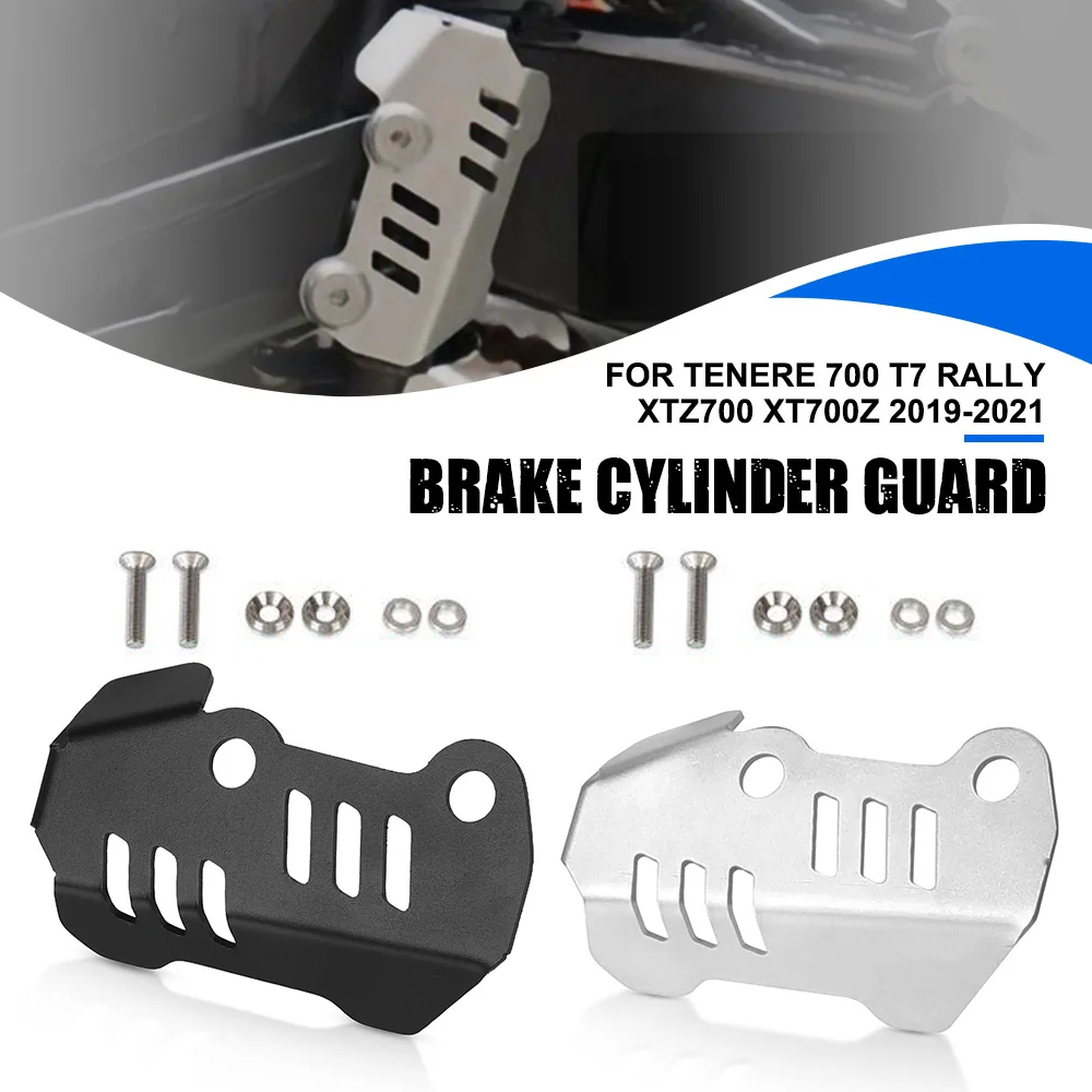 

Rear Brake Master Cylinder Guard Heel Gear Shift Lever Protector For Yamaha Tenere 700 T7 Rally XTZ700 XT700Z 2019 2020 2021
