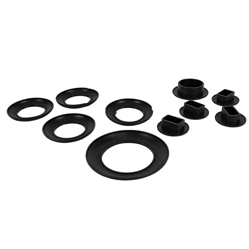 A33K-Fifth Wheel Hitch Puck Cover Plug Trim Ring Kit BC3Z-99000A25-A For FORD F-250 F-350 F-450 F-550 Super Duty