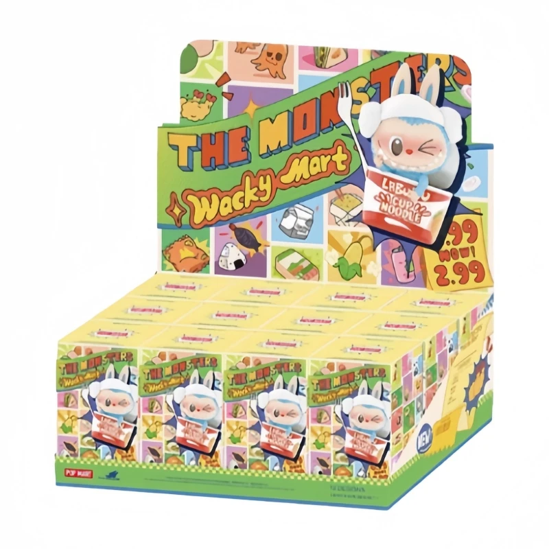 Hot verkopende originele producten Popmart Labubu Strange Taste Convenience Store Series verrassingsblindbox trendy speelgoedfiguren cadeau
