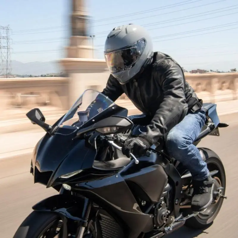 F1CF Strong Replacement Visors Featuring Scratch Resistant Surfaces & Protective Helmets Visors for HJC I71 Helmets