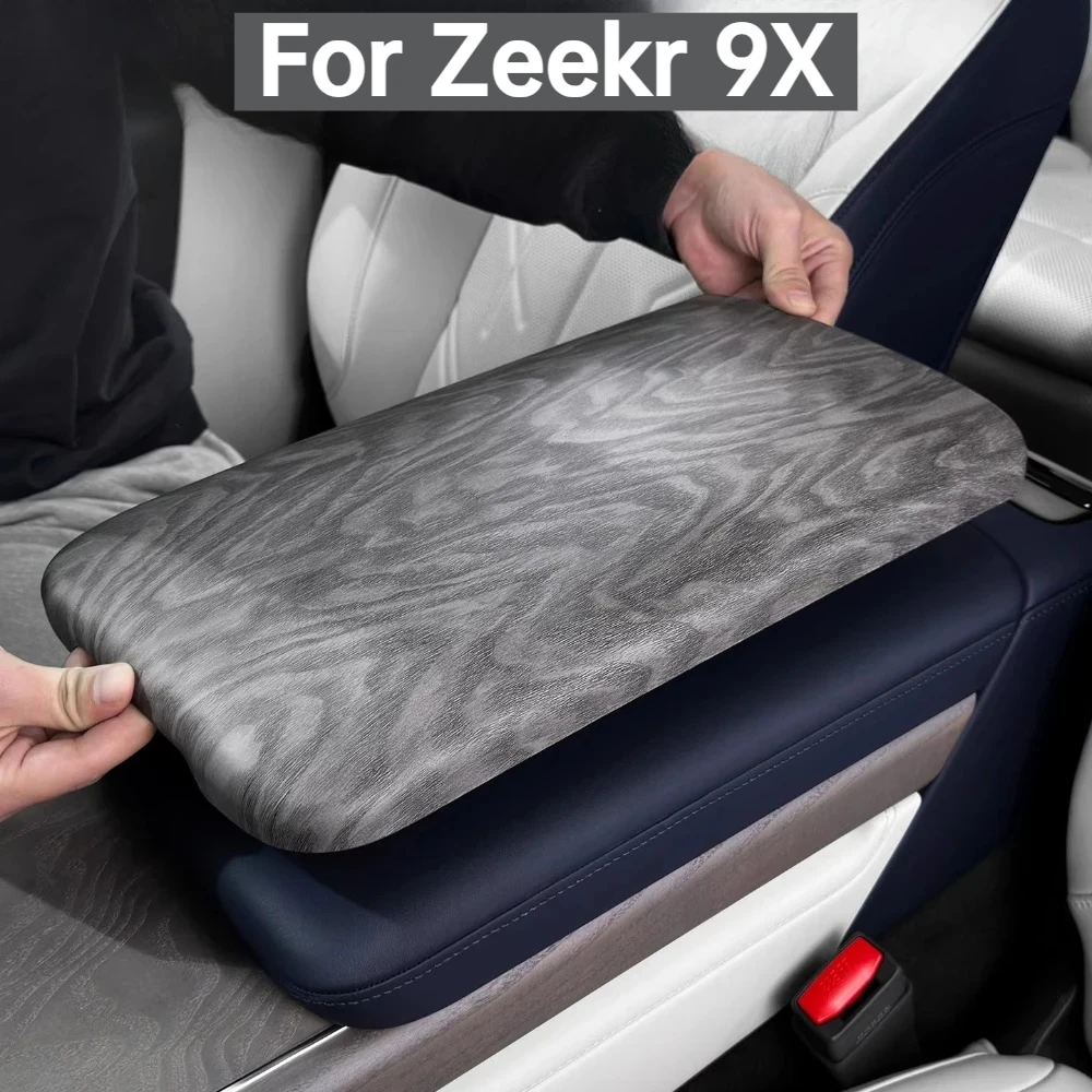 For Zeekr 9X Center Console Armrest Box Cover Wear Resistant Anti-Scratch Protective Shell Interior Styling Modification Parts
