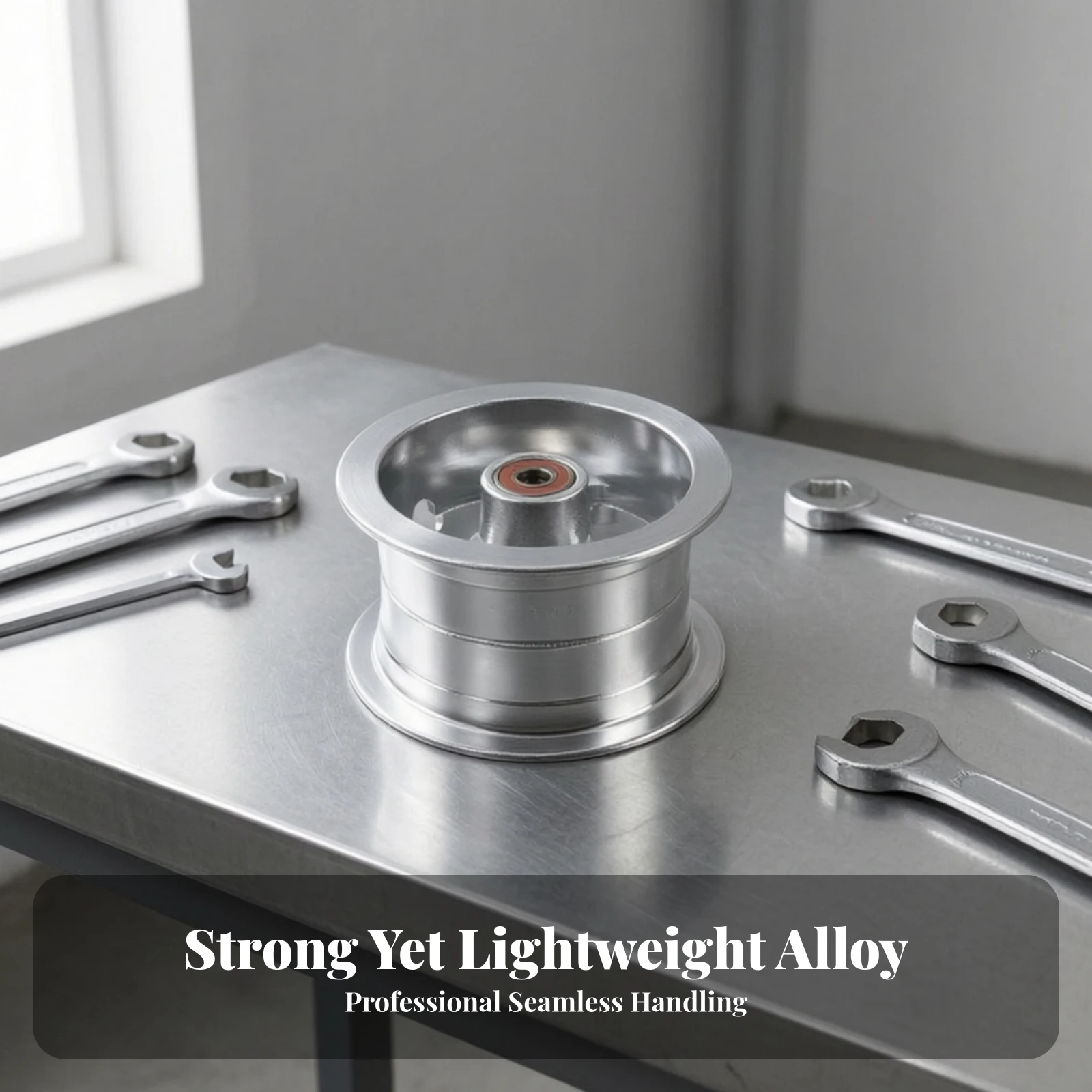 ATV Wheel Hub Aluminum Alloy Rim Hub Hardware Compact High Hardness for Mechanics