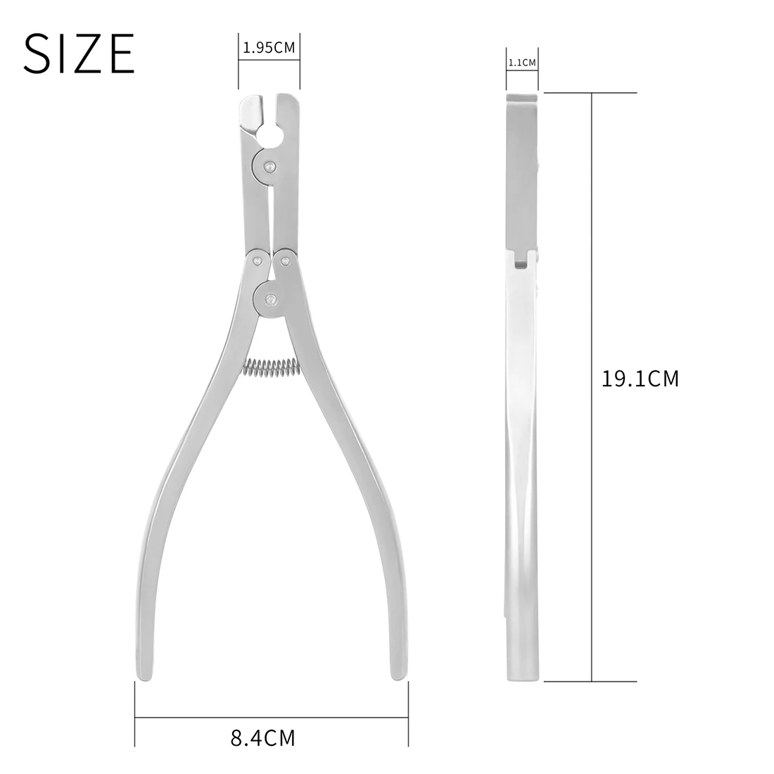 PO-32 Piano Wire Bending Pliers Pro Tuning & Regulation Tool Alloy Steel Rust-Proof with Storage Pouch for Piano Technicians